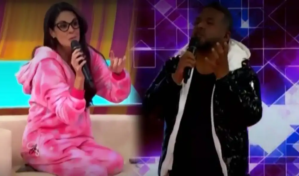 Rebeca Escribens está en reemplazo de Natalie Vértiz. Foto: captura América TV