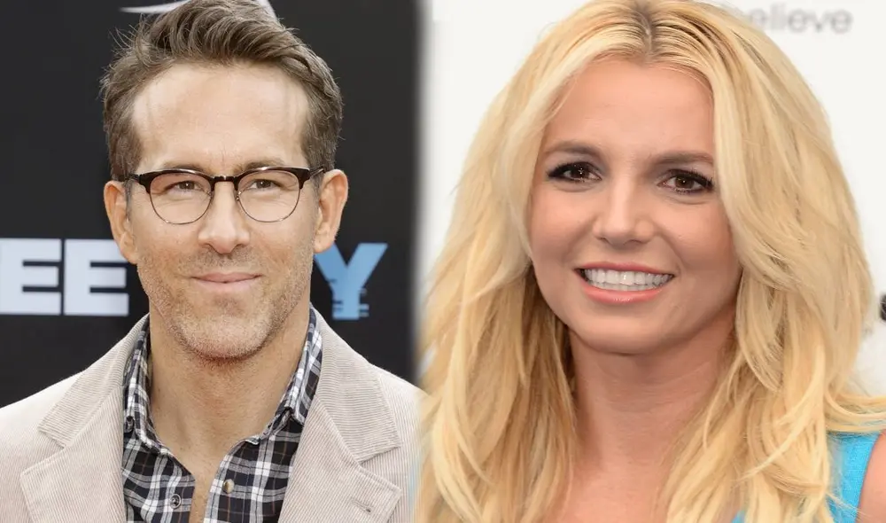 Al igual que millones de personas, Ryan Reynolds quiere ver libre a Britney Spears. Foto: composición AFP