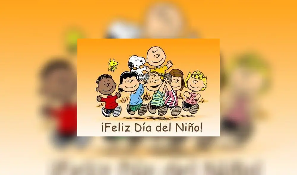 El Día del Niño siempre será motivo para dedicar frases e imágenes a tus hijos, sobrinos, o a los más pequeños de la casa. Foto: Peanuts El Día del Niño siempre será motivo para dedicar frases e imágenes a tus hijos, sobrinos, o a los más pequeños de la casa. Foto: Peanuts