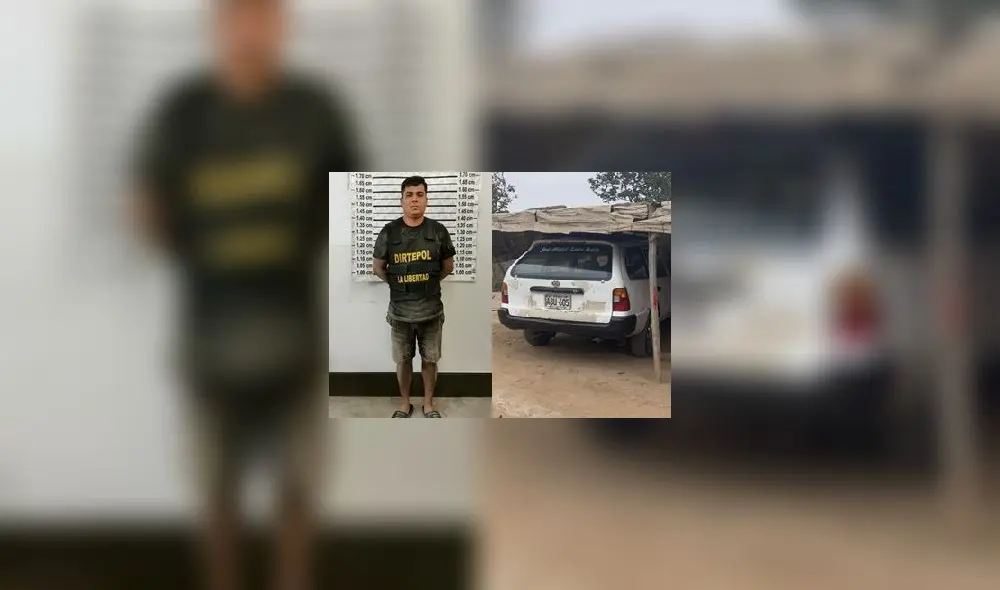 El detenido y las especies incautadas fueron puestos a disposición de la Uprove. Foto: PNP El detenido y las especies incautadas fueron puestos a disposición de la Uprove. Foto: PNP