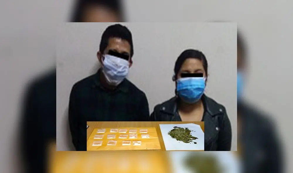 Los intervenidos fueron puestos a disposición del Área Antidrogas de Trujillo, Foto: PNP Los intervenidos fueron puestos a disposición del Área Antidrogas de Trujillo, Foto: PNP