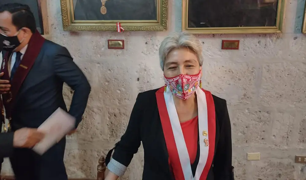 Congresista María Agüero aclara situación del proyecto Tía María. Foto: Difusión Congresista María Agüero aclara situación del proyecto Tía María. Foto: Difusión