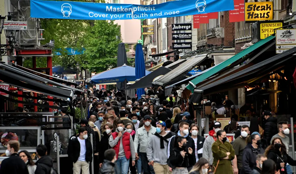 En las campañas de vacunación en Alemania se ha logrado inmunizar completamente al 57% de su población. Foto: EFE En las campañas de vacunación en Alemania se ha logrado inmunizar completamente al 57% de su población. Foto: EFE