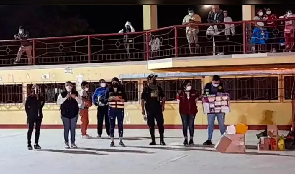 Policía de Talara dictó charla de sensibilización contra la violencia de la mujer. Foto: Difusión.
