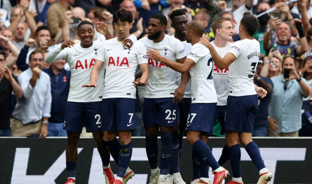 El Tottenham Hotspur Stadium fue escenario del Tottenham vs. Manchester City. Foto: AFP El Tottenham Hotspur Stadium fue escenario del Tottenham vs. Manchester City. Foto: AFP