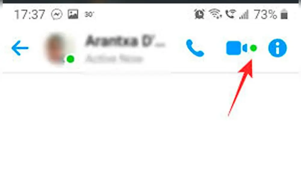 Conoce aquí por qué hay un punto verde al lado del ícono de cámara en Facebook Messenger. Foto: Tutorial Planet.