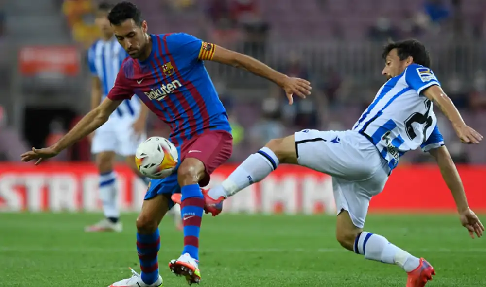 El Camp Nou es escenario del Barcelona vs. Real Sociedad. Foto: AFP
