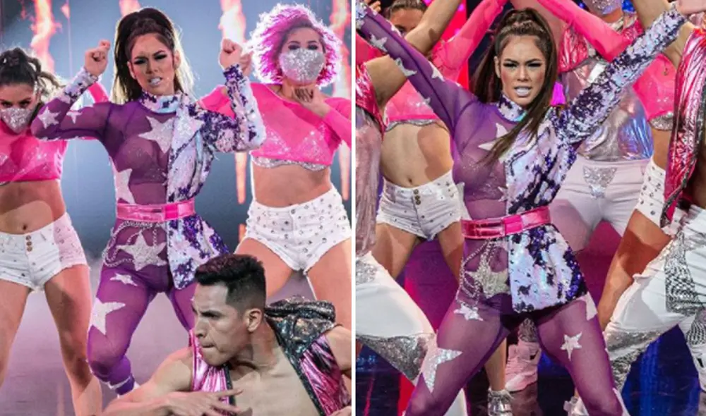 Jazmín Pinedo deslumbró con su última presentación en Reinas del show. Foto: Instagram