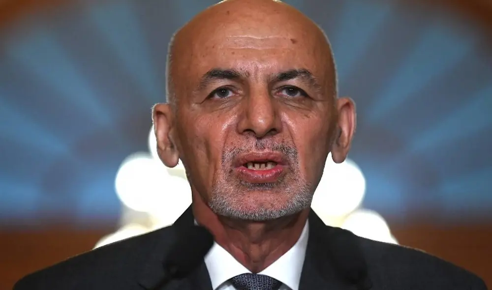 El grupo de prensa Tolo News indicó que Ghani podría estar en Tayikistán. Foto: AFP El grupo de prensa Tolo News indicó que Ghani podría estar en Tayikistán. Foto: AFP