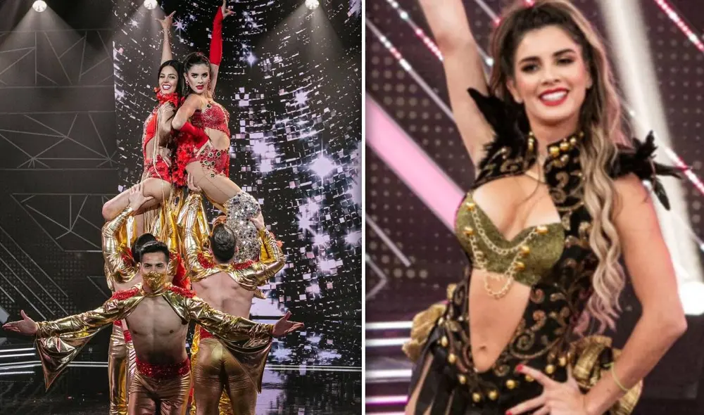 "He querido esto tanto tiempo, un show bonito y que todo salga correcto”, dijo Korina Rivadeneira sobre su puntaje. Foto: composición Reinas del show