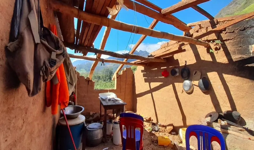 Vientos huracanados afectan a familias de la sierra. Foto: La República.