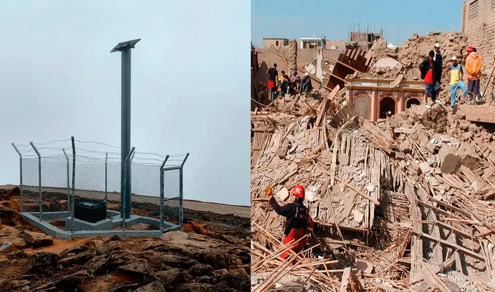 106 sensores sísmicos podrán alertar con anticipación a la ciudadanía. Foto: composición / IGP