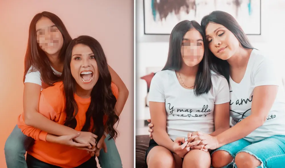 "Mi niña hermosa, gracias por ser el motor de mi vida", se lee en la publicación que difundió Tula Rodríguez. Foto: composición Instagram @tulaperu