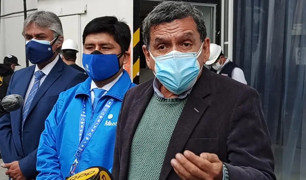 Ministro anunció una seri de acciones para enfrentar tercera ola. Foto: César Zorrilla / URPI-LR Ministro anunció una seri de acciones para enfrentar tercera ola. Foto: César Zorrilla / URPI-LR