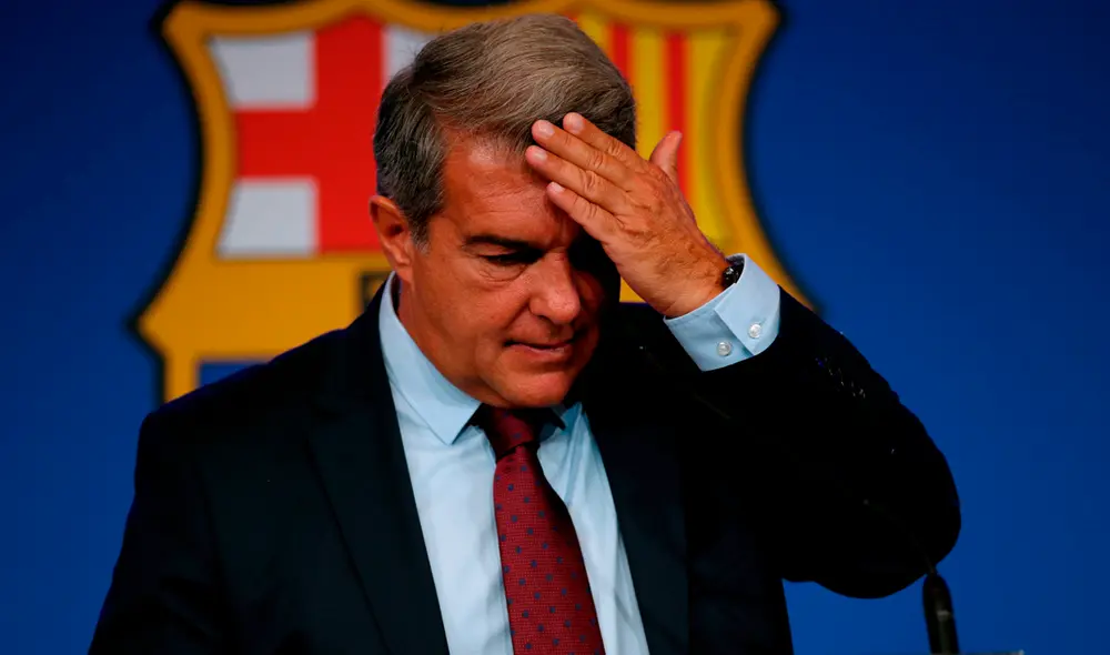 Joan Laporta asumió como presidente tras la renuncia de Josep María Bartomeu. Foto: EFE Joan Laporta asumió como presidente tras la renuncia de Josep María Bartomeu. Foto: EFE