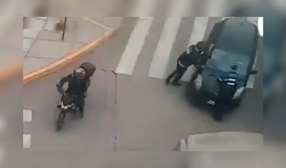 Mujer fue intervenida cuando retiraba su vehículo de un deposito en Lince. Foto: captura BDP Mujer fue intervenida cuando retiraba su vehículo de un deposito en Lince. Foto: captura BDP