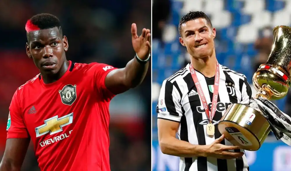 Cristiano Ronaldo y Pogba culminan contrato a mediados del próximo año. Foto: composición difusión Cristiano Ronaldo y Pogba culminan contrato a mediados del próximo año. Foto: composición difusión