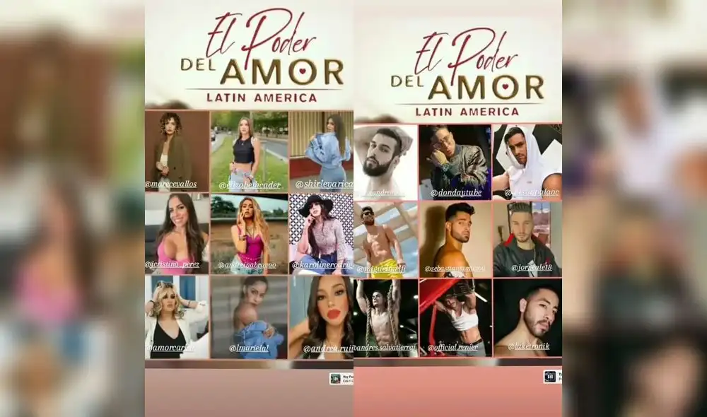 Elenco de El poder del amor. Foto: captura/Instagram