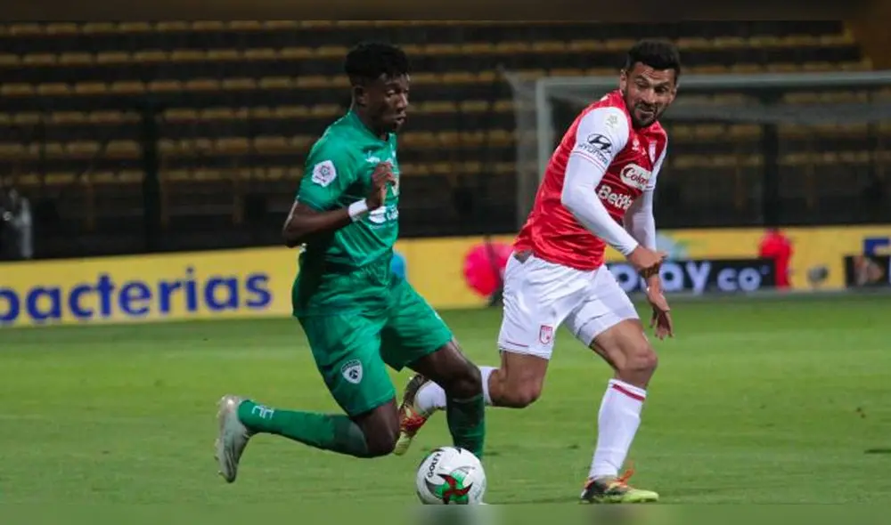 El Independiente Santa Fe vs. La Equidad  se podrá ver por Win Sports y Roja Directa. Foto: AFP