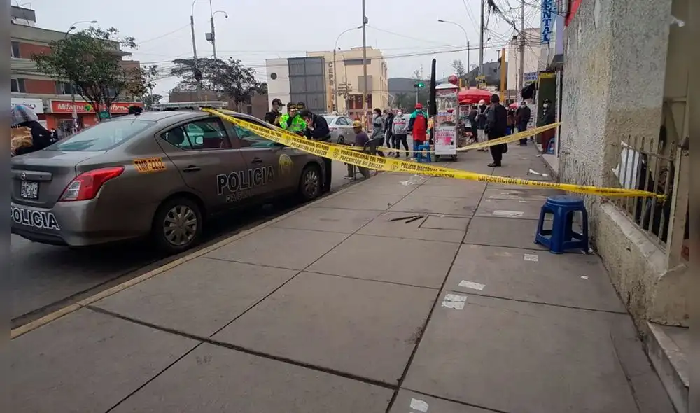 La víctima fue trasladada al Hospital Cayetano Heredia. Foto: Grace Mora / URPI -LR