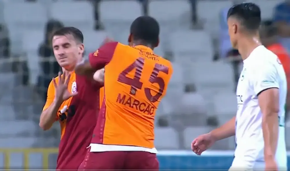 Marcao llegó al Galatasary en enero de 2019 procedente de GD Chavess de Portugal. Foto: captura de Olé