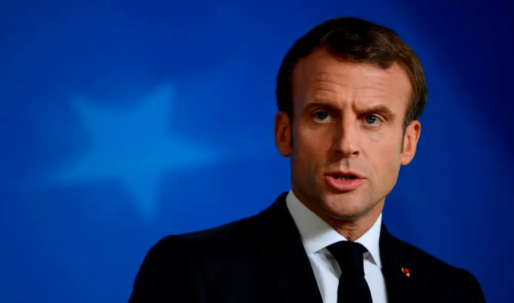 El presidente francés sostuvo que la desestabilización de Afganistán corre el riesgo de generar flujos migratorios irregulares. Foto: AFP