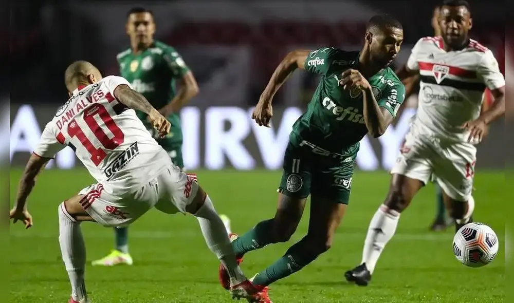 Palmeiras vs. Sao Paulo EN VIVO vía ESPN2 por los cuartos de final de la Copa Libertadores 2021. Fotos: EFE Palmeiras vs. Sao Paulo EN VIVO vía ESPN2 por los cuartos de final de la Copa Libertadores 2021. Fotos: EFE