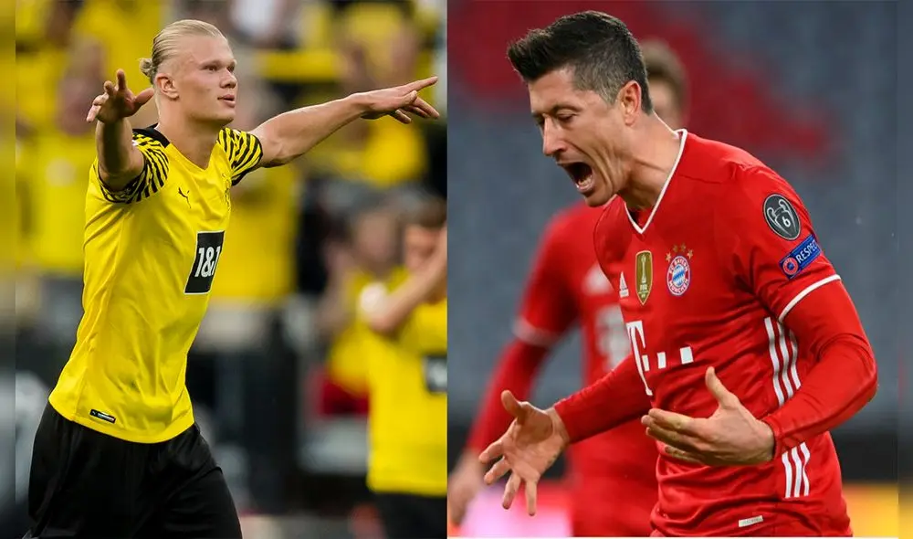 Borussia Dortmund vs. Bayern Múnich disputarán la final de la Supercopa de Alemania 2021. Foto: composición/AFP