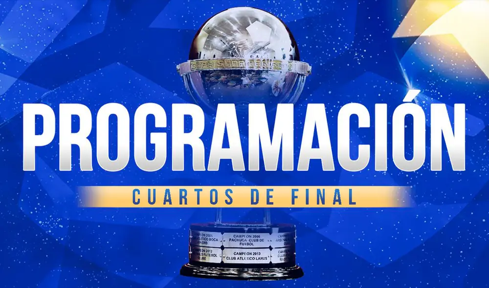 Conoce la programación de los cuartos de final de la Copa Sudamericana 2021. Foto:  Jazmín Ceras/La República