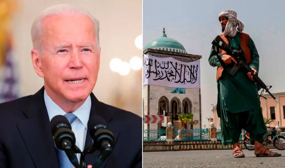 Medios esperan el apoyo del mandatario estadounidense ante la situación que se vive en la capital afgana. Foto: composición LR