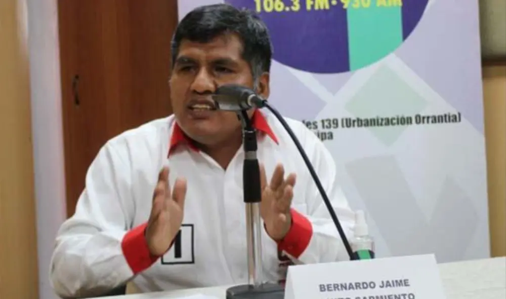 Jaime Quito es vocero alterno de Perú Libre. Foto: GLR