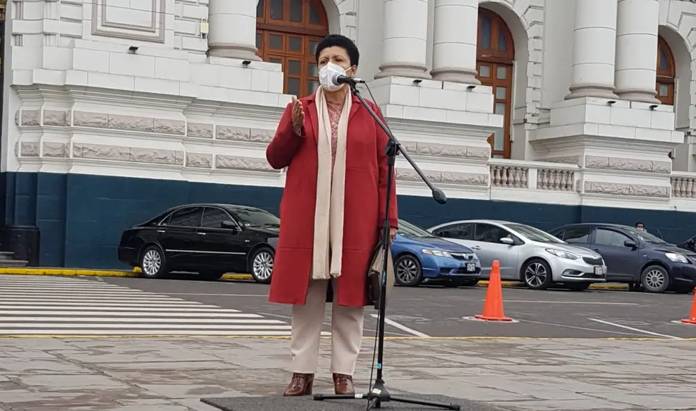 Martha Moyano fue elegida como congresista para el periodo 2021-2026. Foto: Raúl Egusquiza/URPI-LR