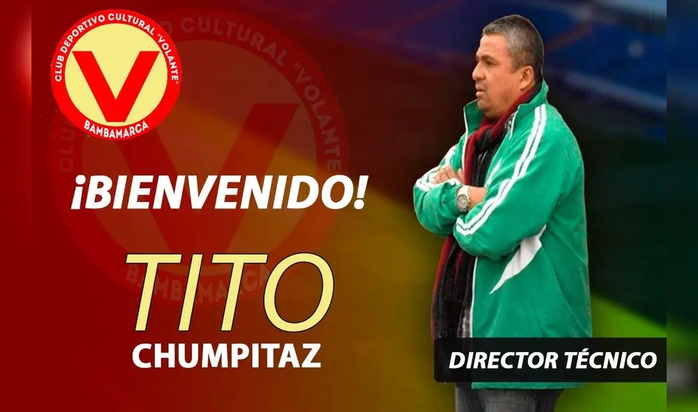Tito Chumpitaz tiene un nuevo reto en Copa Perú. Foto: Volante Tito Chumpitaz tiene un nuevo reto en Copa Perú. Foto: Volante