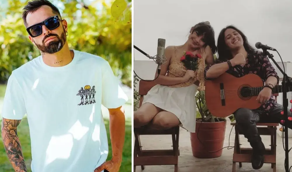 Nia Carpio y Fidelius se conocieron al formar parte del equipo de Mike Bahía en La voz Perú. Foto: composición/ Instagram Nia Carpio y Fidelius se conocieron al formar parte del equipo de Mike Bahía en La voz Perú. Foto: composición/ Instagram