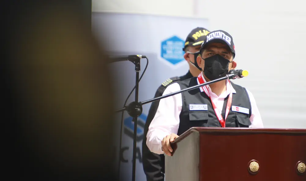 Juan Carrasco asumió como ministro del Interior el pasado 29 de julio. Foto: Clinton Medina/La República Juan Carrasco asumió como ministro del Interior el pasado 29 de julio. Foto: Clinton Medina/La República