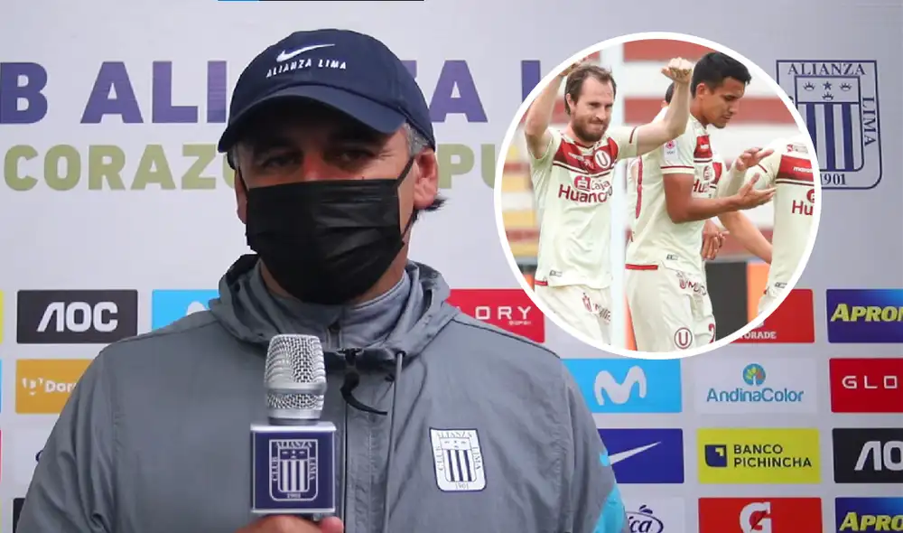 El DT de Alianza Lima, Carlos Bustos, dirigirá su primer clásico y reconoce que Universitario es un equipo fuerte. Foto: Liga de Fútbol Profesional