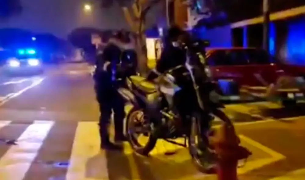 Los colegas de los serenos indicaron que la mayoría labora bajo la modalidad de locación de servicios, por lo que no cuentan con seguros contra este tipo de accidentes. Foto: captura de América TV