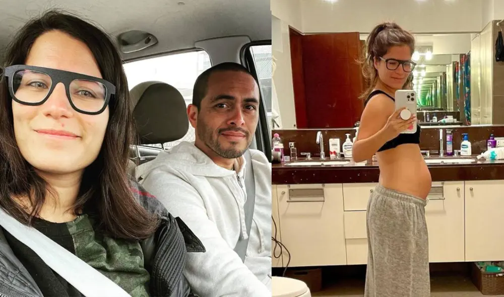 Eva Bracamonte emocionada por la próxima llegada de su bebé. Foto: Eva Bracamonte/ Instagram