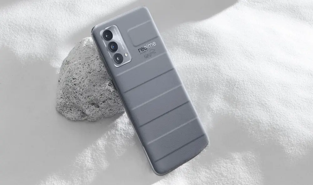 Voyager Grey es uno de los tres colores disponibles. Foto: Realme