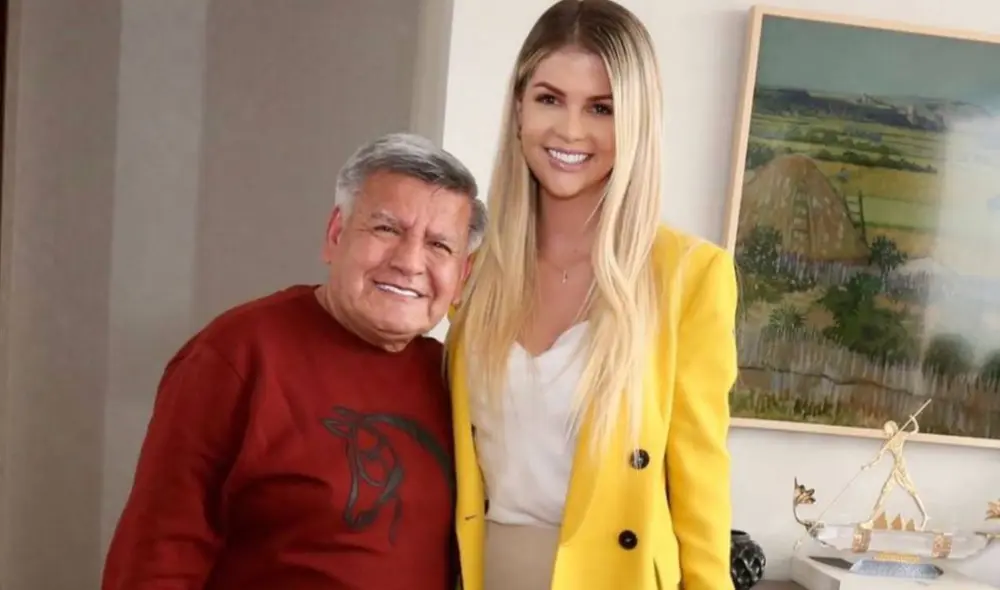 Brunella Horna saluda a su suegro, César Acuña, por su cumpleaños. Foto: Brunella Horna/ Instagram Brunella Horna saluda a su suegro, César Acuña, por su cumpleaños. Foto: Brunella Horna/ Instagram