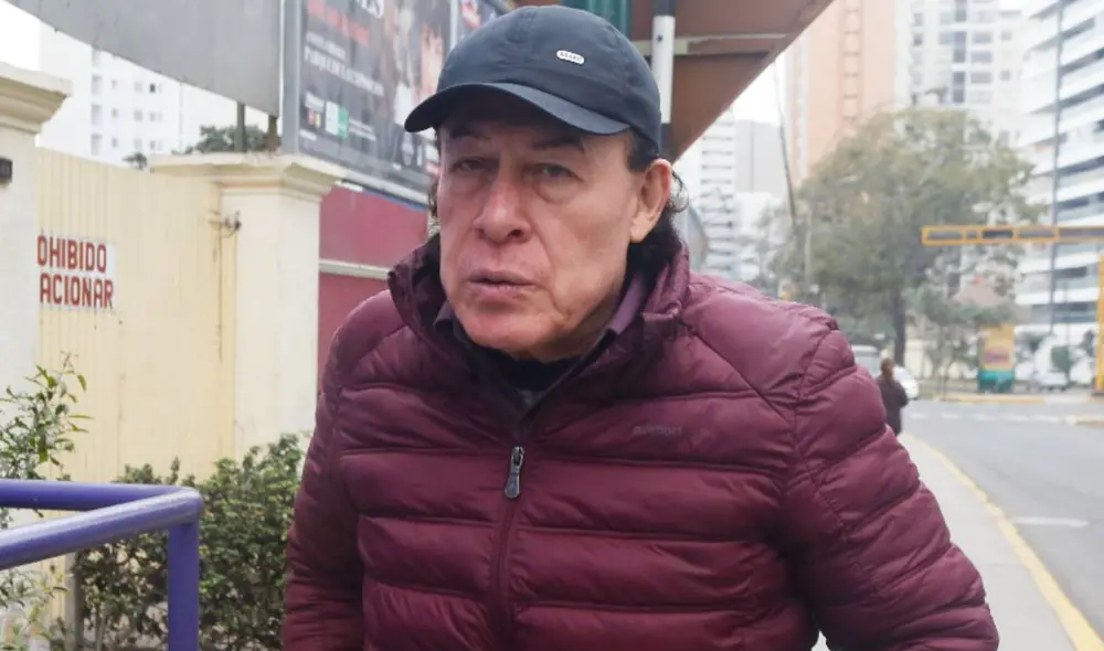Enrique Espejo, 'Yuca', preocupado por su estado de salud. Foto: Carlos Contreras/ La República