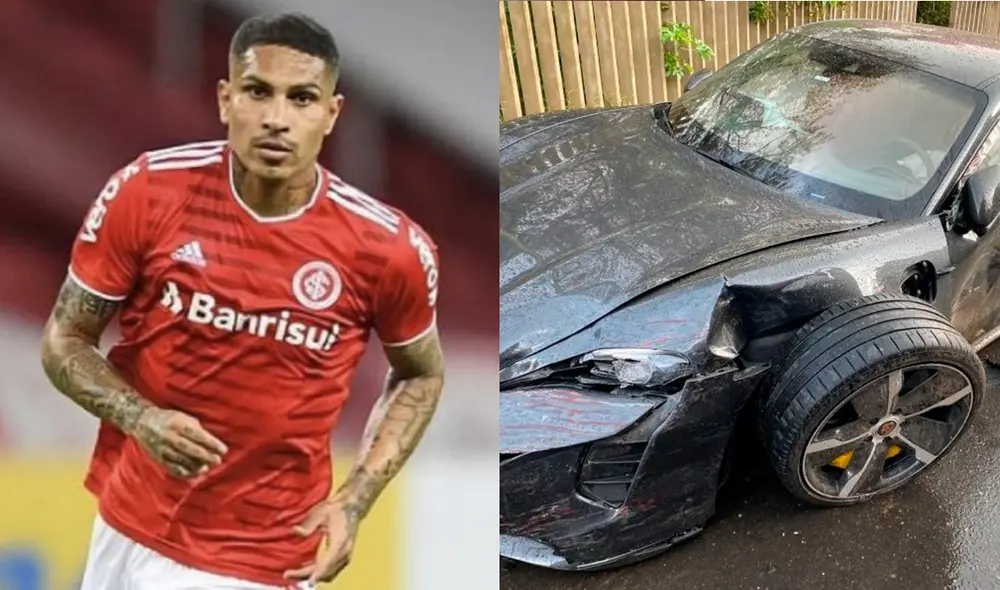 Paolo Guerrero sufrió accidente automovilístico del cual salió ileso. Foto: Difusión