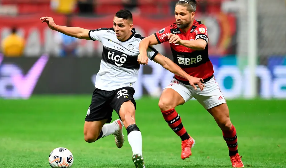 Flamengo ganó 1-4 en el duelo de ida por los cuartos de final de la Copa Libertadores 2021. Foto: EFE