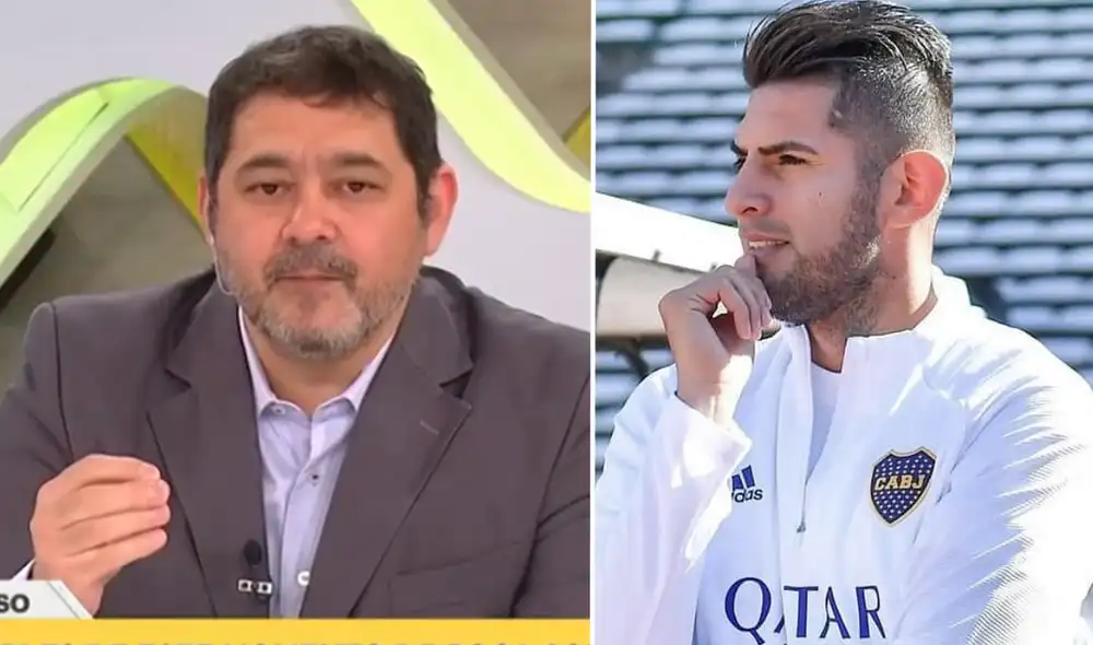 Carlos Zambrano llegó a Boca Juniors en enero del 2020. Foto: captura TyC Sports/Twitter Carlos Zambrano llegó a Boca Juniors en enero del 2020. Foto: captura TyC Sports/Twitter