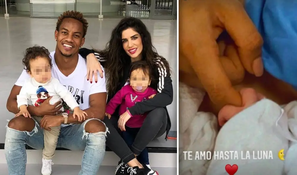 Suhaila Jad y André Carrillo ya son padres de gemelos fraternos, Samira y Cedrid. Foto: composición Instagram @suhailajad