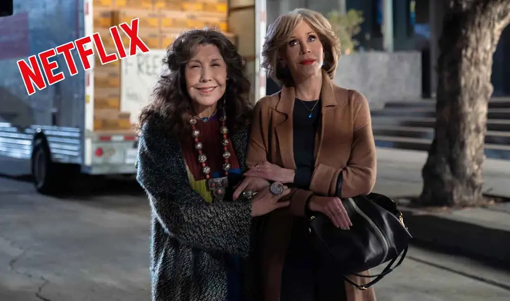 Netflix estrenó por sorpresa un avance de la última temporada de Grace and Frankie. Foto: Netflix