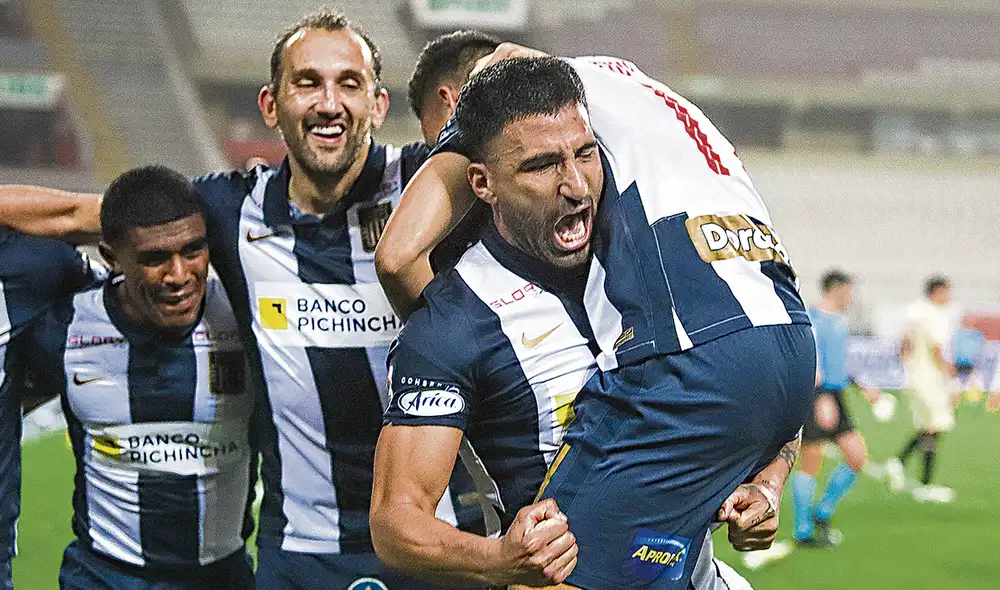 Líderes. Gracias a este triunfo, los dirigidos por Bustos se situan en la cima de la Liga 1 con 17 puntos. Foto: difusión