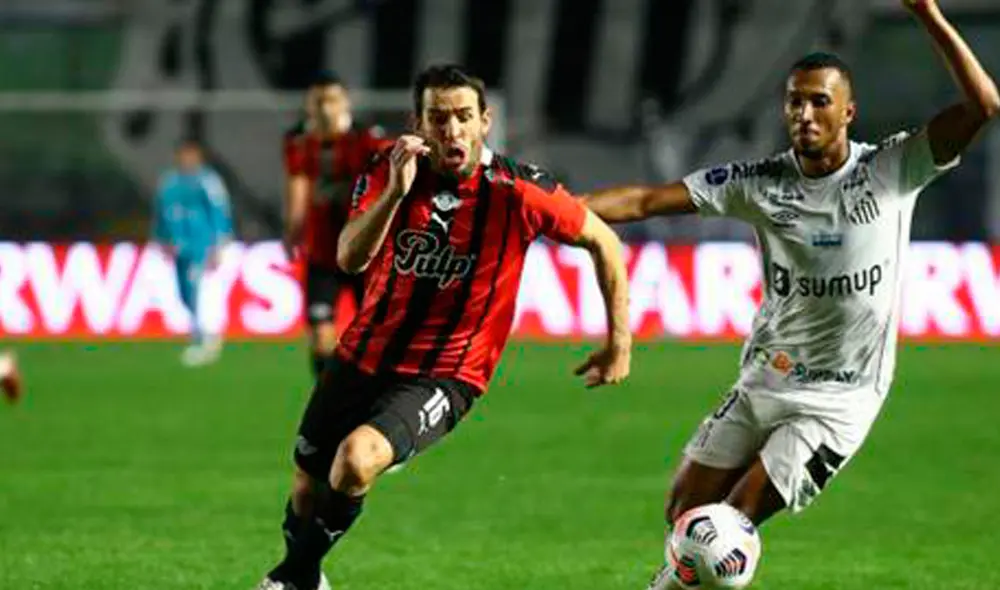 Santos se impuso 2-1 ante Libertad en el partido de ida de los cuartos de final de la Copa Sudamericana. Foto: difusión Santos se impuso 2-1 ante Libertad en el partido de ida de los cuartos de final de la Copa Sudamericana. Foto: difusión