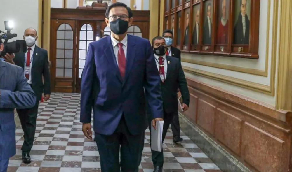 Martín Vizcarra manifestó que puede seguir su proceso desde Moquegua. Foto: GLR