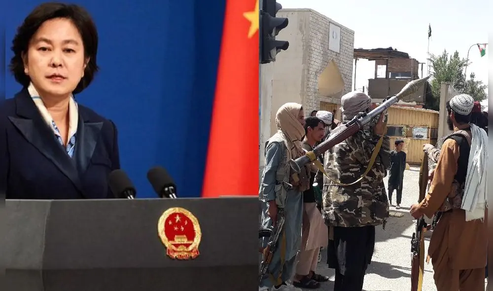 China comparte 76 kilómetros de frontera con Afganistán y desde el 2016 la nación islámica sería parte del Proyecto Nuevas Rutas de la Seda. Foto: composición/EFE/AFP China comparte 76 kilómetros de frontera con Afganistán y desde el 2016 la nación islámica sería parte del Proyecto Nuevas Rutas de la Seda. Foto: composición/EFE/AFP